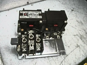CUTLER HAMMER NEMA SIZE 00 REVERSING STARTER A51AN0 - Picture 1 of 3