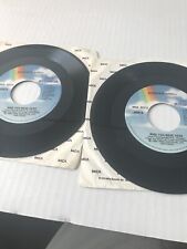 barbara mandrell vinyl 45s (lot of 2) wish you were here/shes out there dancingj