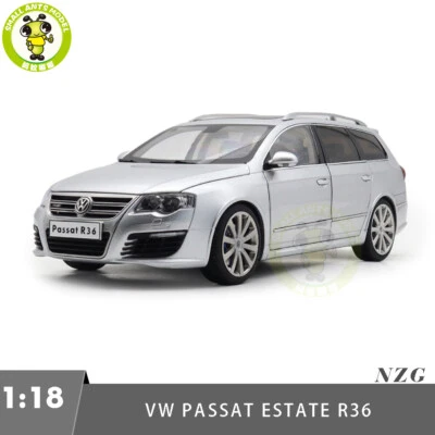 1/18 NZG VW Volkswagen Passat Estate R36 Wagon Silver Diecast Model Car - Изображение 1 из 4