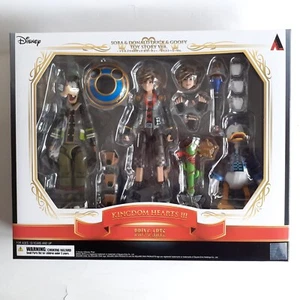 Kingdom Hearts III, Bring Arts, Sora, Donald Duck & Goofy, Toy Story Ver. Figur - Bild 1 von 16