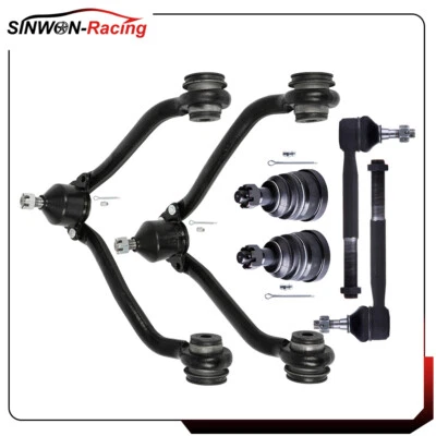 6 X Para GMC Chevrolet C2500 C3500 1993-2000 Brazo de control superior delantero Extremo de varilla de amarre Foto 1 de 4