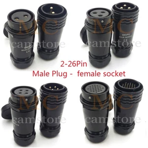 WEIPU SA28 2Pin-26Pin Panel Mount WaterproofConnector,IP67 Wire Cable Connector - Picture 1 of 25