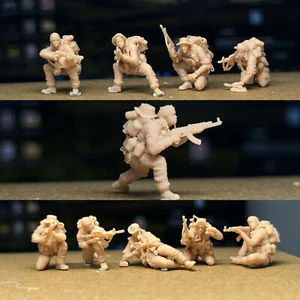 3D Printed 1/72/48 U.S.-Vietnam War 10-Person Group Finished Model NEW - Picture 1 of 4