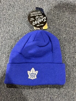 Toronto Maple Leafs Authentic New Beanie / Toque / Winter Knit Hat NHL By Zephyr - Image 1 of 2