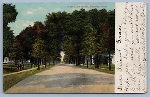 Postal C1907 West South Street Bellevure Michigan - Imagen 1 de 2