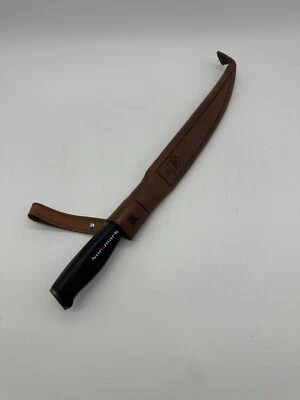 Rare Normark Finnish Puukko Knife - Stainless Steel Finland with Leather Sheath - Image 1 of 4