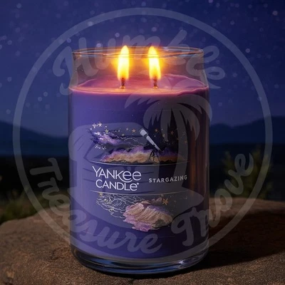 Yankee Candle Stargazing Vela Vaso 2 Mechas - Lavanda, Eucalipto y Vainilla Foto 1 de 3