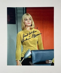 Andrea Dromm handsigniertes 8x10 Foto Beckett authentifiziert Auto Star Trek Schauspielerin - Bild 1 von 3