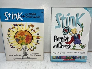 Stink: Hamlet & Cheese, Incredible Supper Galactic Jawbreaker- Both Books - Imagen 1 de 4