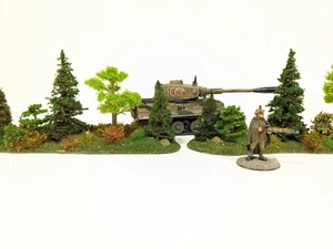 2 Stück 13,75 Zoll Baumleitung mit 14 Bäumen & reichem Laub für Spur N 15 mm 28 mm 32 mm HO #443 - Bild 1 von 12