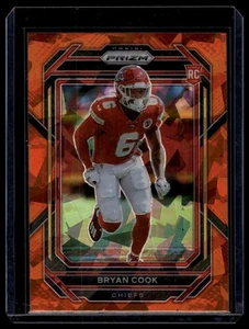 2022 Panini Prizm #397 Bryan Cook Orange Ice - Picture 1 of 2