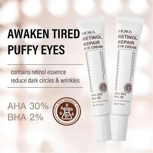 Retinol Eye Cream, Eye Bags Removal To Fight Fine Lines, Wrinkles & Dark Spots  - Picture 1 of 8