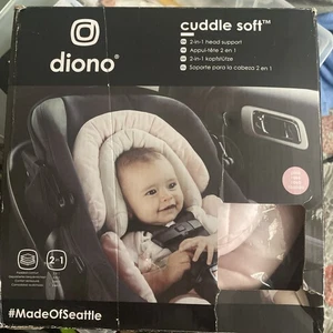 Diono Kuschelweiches 2-in-1 Baby Kopf Nacken Körper Stützkissen für Neugeborenes Baby... - Bild 1 von 4