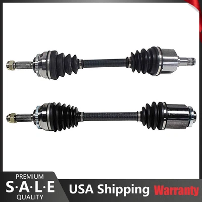 Пара передних валов оси CV LH RH в сборе подходит для Mitsubishi Galant 3,0 л V6 1999-2003 годов выпуска - Изображение 1 из 4