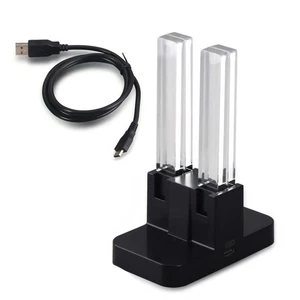 4 Ports Charger Dock Charging LED Stand Charger For Nintendo Switch Joy-Con E - Picture 1 of 9