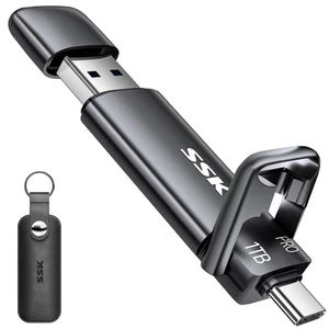 1TB USB C Thumb Drive up to 1000MB/s,Fast Flash Dual Drive,External Portable ... - Picture 1 of 7