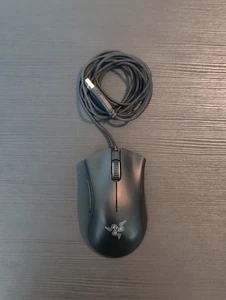 Razer DeathAdder Chroma - Black Gaming Mouse RZ01-0121 - USB-A - 10,000 DPI - Afbeelding 1 van 4