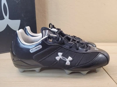 Zapatos de fútbol Under Armour Metal Speed Low MC 99005-004 para hombre 10,5 usados en excelente estado Foto 1 de 4