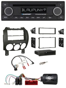 Blaupunkt Lenkrad Bluetooth DAB CD USB Autoradio für Mazda 2 2007-2014 nur Panas - Bild 1 von 8