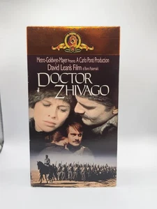 Doctor Zhivago VHS 2-Tape Set - Picture 1 of 3
