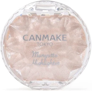 New CANMAKE MUNYUTTO Highlighter 3.8g 01 Moonlight Gem White Beige from Japan - Picture 1 of 3