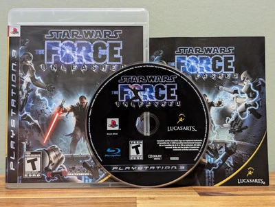 Star Wars: The Force Unleashed (Sony PlayStation 3)CIB - Tested - Near Mint Disc - Image 1 of 4