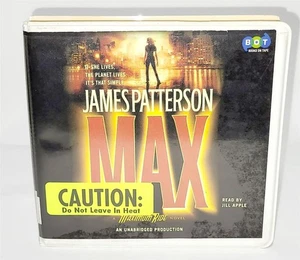MAX Audio Book 2009 James Patterson Unabridged 5 CD's Thriller - Imagen 1 de 3