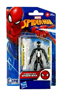 Marvel Symbionte Suit Spider-Man Epic Hero Series 4" Figura Hasbro NUOVO - Foto 1 di 10