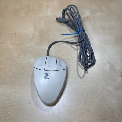 Vintage Logitech Mouseman 3 Button Serial-MousePort M-CQ38 Mechanical Ball Mouse - Image 1 of 4