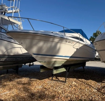 1990 Sea Ray 220DA 23' Cabin Cruiser - 2015 Indmar Engine Runs - Virginia LF - Image 1 of 4