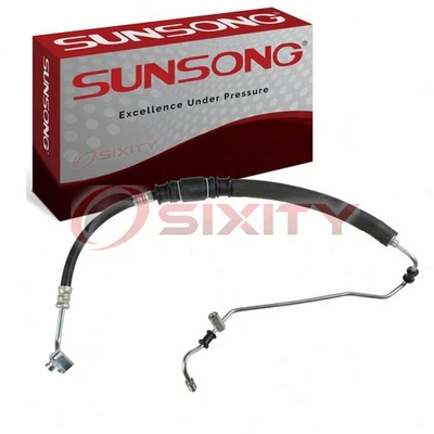 Sunsong Power Steering Pressure Line Hose for 2002-2006 Acura RSX 2.0L L4 xr - Image 1 of 4