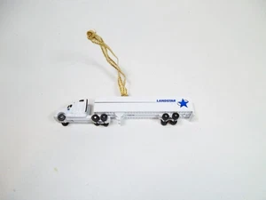 2016 Landstar 18 Wheeler Semi Christmas Holiday Ornament Miniatur Druckguss - Bild 1 von 3