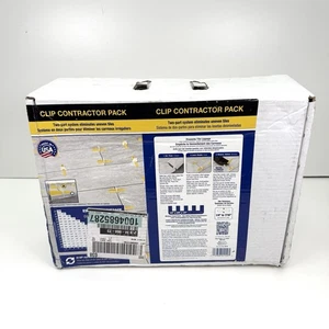 QEP LASH weiß 1/4 Zoll Clip, Teil A des zweiteiligen Fliesen Nivelliersystems 1.000er Pack - Bild 1 von 4