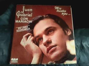 Juan Gabriel Con Mariachi "Mis Tristes Ojos..." RCA VICTOR Mexico Record Tested - Picture 1 of 6