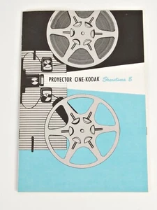 +Vintage Original Kodak Showtime - 8 Filmprojektoren Bedienungsanleitung - SPANISCH - Bild 1 von 1