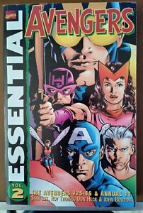 Marvel Comics: Essential Avengers Vol. 2 TPB by Stan Lee & Roy Thomas