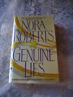 Nora Roberts - Genuine Lies - 1991 - paperback