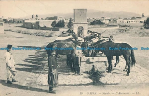 R032107 Gafsa. Spahis. L Abreuvoir. LL. Nr 19. B. Hopkins - Bild 1 von 2