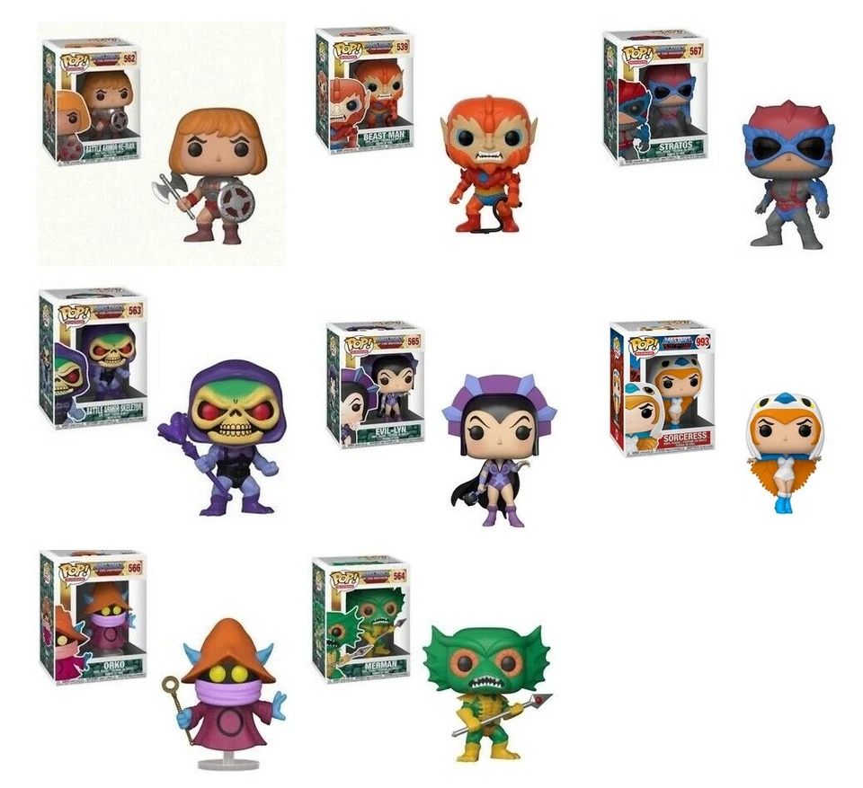 FUNKO POP Television Series: Masters of the Universe VINYL FIGURES CHOOSE YOURS! - Immagine 1 di 1