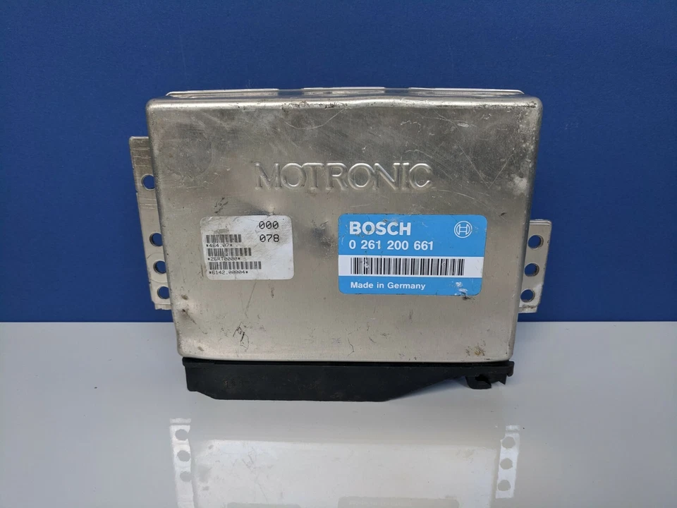 Control eléctrico genuino Alfa Romeo 164 Uni Ecu 0 261 200 661 0261200661 pieza OEM Foto 1 de 3