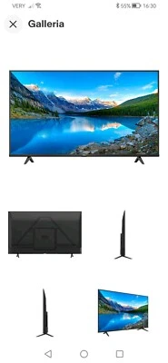  Smart TV TCL 55P615 Android TV 9.0 55" Ultra HD 4K HDR10+ Ultra HD - Immagine 1 di 4