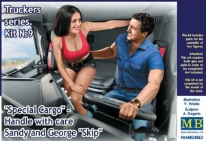 “Special Cargo” - Handle With Care Sandy And George “Skip” 1/24 MasterBox 24062 - Picture 1 of 3
