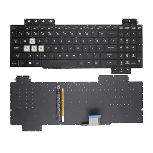 Teclado retroiluminado de EE. UU. para ASUS TUF Gaming FX505D FX505DU - Imagen 1 de 3