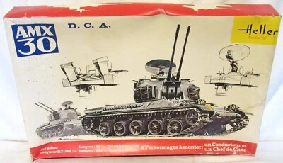 Heller #811 AMX 30 D.C.A. 1: 35 比例开箱-全新无标签 — 第 1/4 张图片