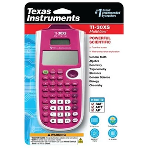 Texas Instruments TI-30XS Multiview Scientific Calculator (Pink) - Picture 1 of 1
