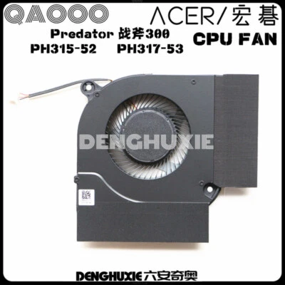 DC28000QEF0 Acer Predator Helios 300 PH315-52 (2019) CPU COOLING FAN - Image 1 of 4