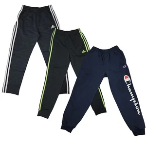 CHAMPION Boys Size Medium (10-12), Set 3 of Jogger Sweatpants w 2 JORDAN T-Shirt - Picture 1 of 18