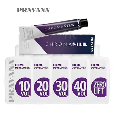 PRAVANA Chroma Silk & Keratin Protein Hair Color 3oz NEW! (CHOOSE YOURS) - Image 1 of 4