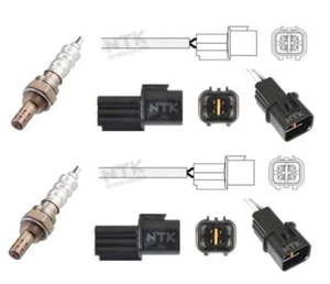 2 x NTK Front Oxygen Sensor O2 for Mitsubishi Pajero NS 3.8 (Pre-Cat Pair) - Picture 1 of 1