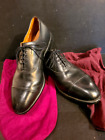 Chaussures habillées bout à casquette noire Allen Edmonds « Park Avenue », sacs inclus, 12 EE, EXC !